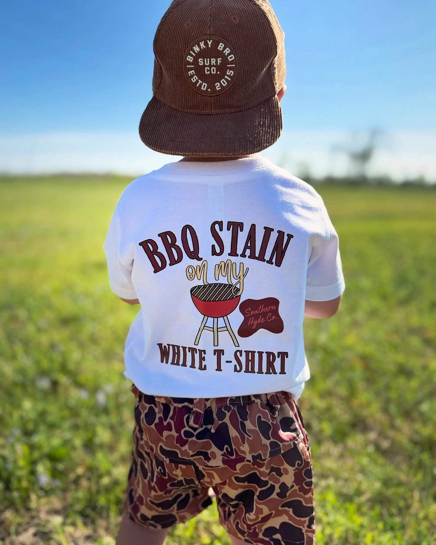 Bbq Stain On My White T-Shirt