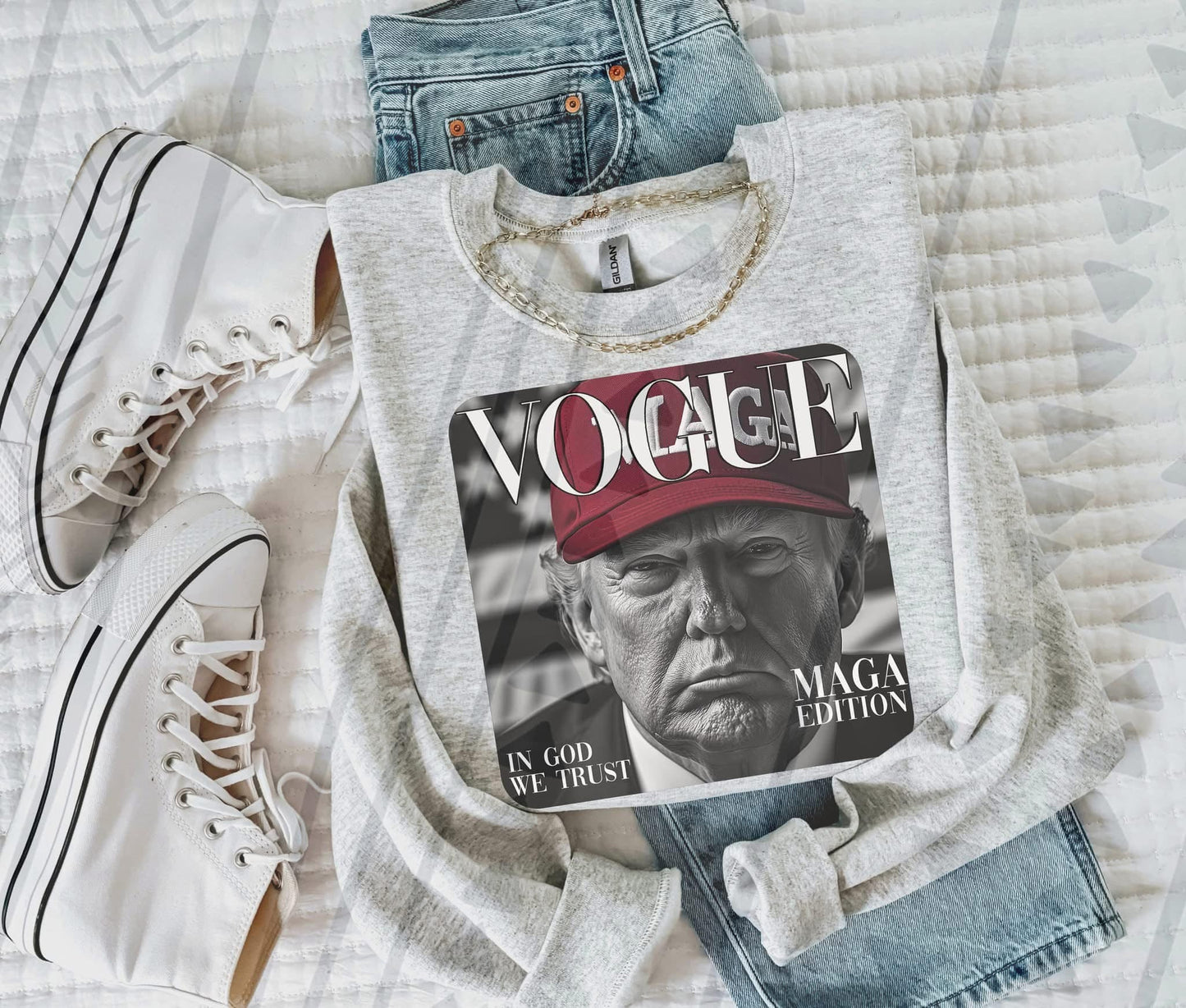 MAGA EDITION in God we trust tee & sweatshirt