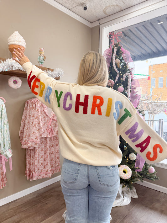 Multi color Christmas Sweater