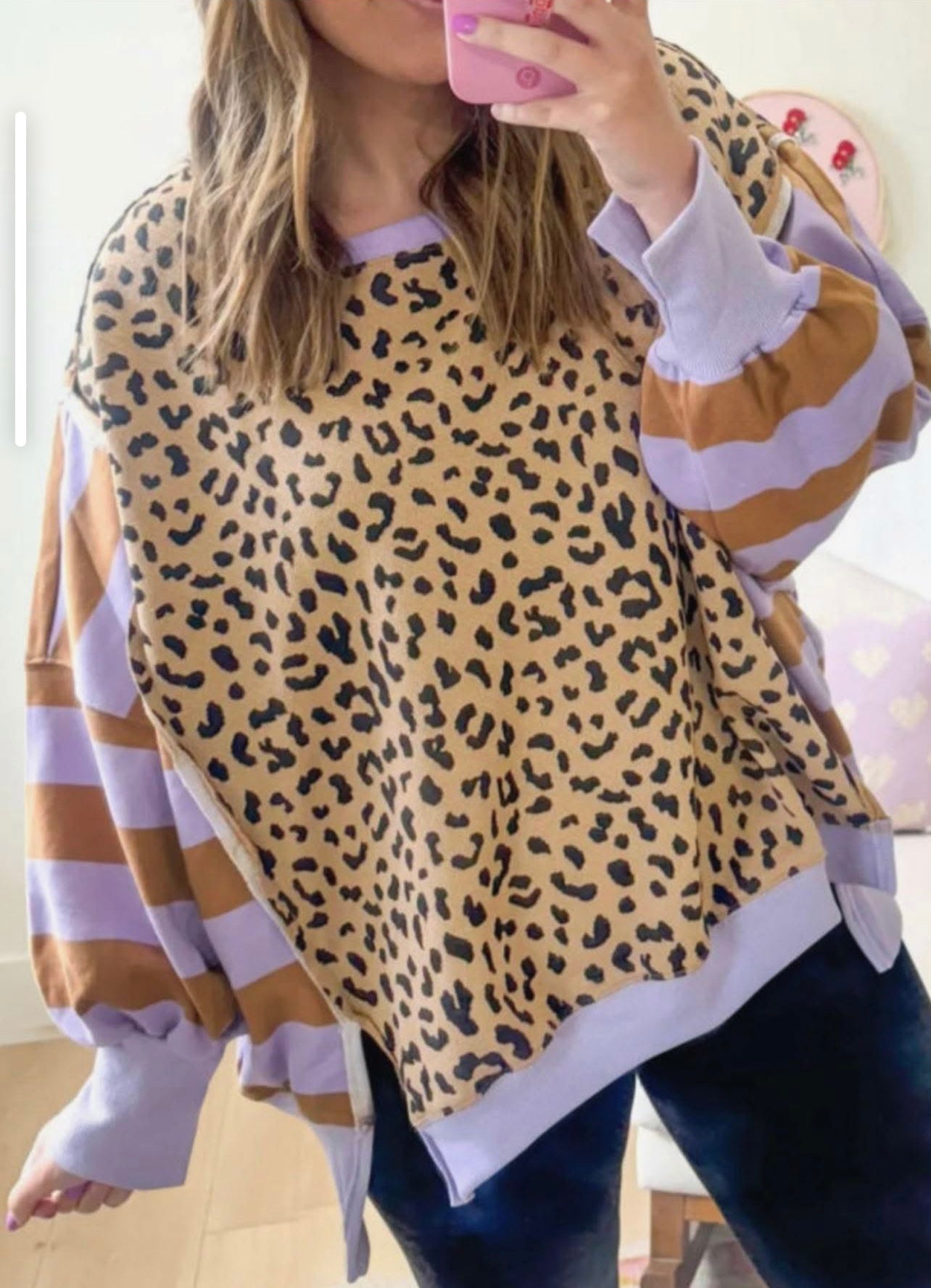 Leopard sweatshirt